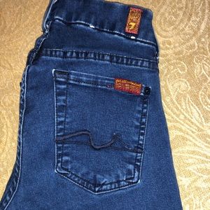 7 for all mankind super skinny jeans
